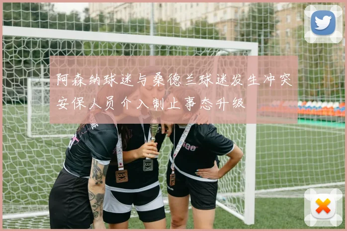 阿森纳球迷与桑德兰球迷发生冲突安保人员介入制止事态升级